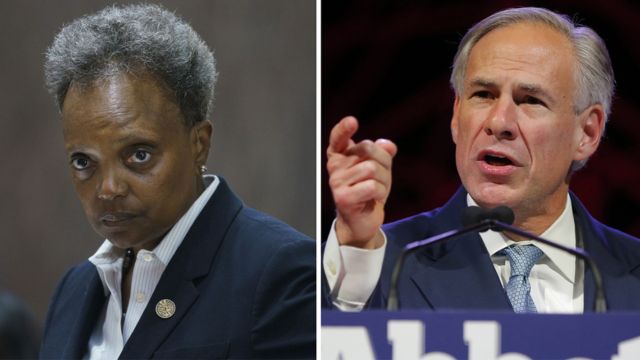 Chicago Mayor Calls Out Texas Gov. Abbott for Alleged Assault on Nation Over Migrant Transportation to Dem Cities