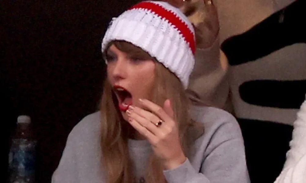 Taylor Swift Expresses Frustration as Travis Kelce Stumbles During Game Against Patriots; Controversy Surrounds Alleged F-Bomb